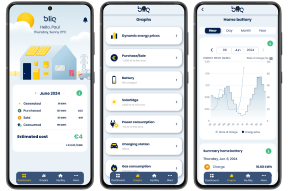 Bliq app (Android & iOS)