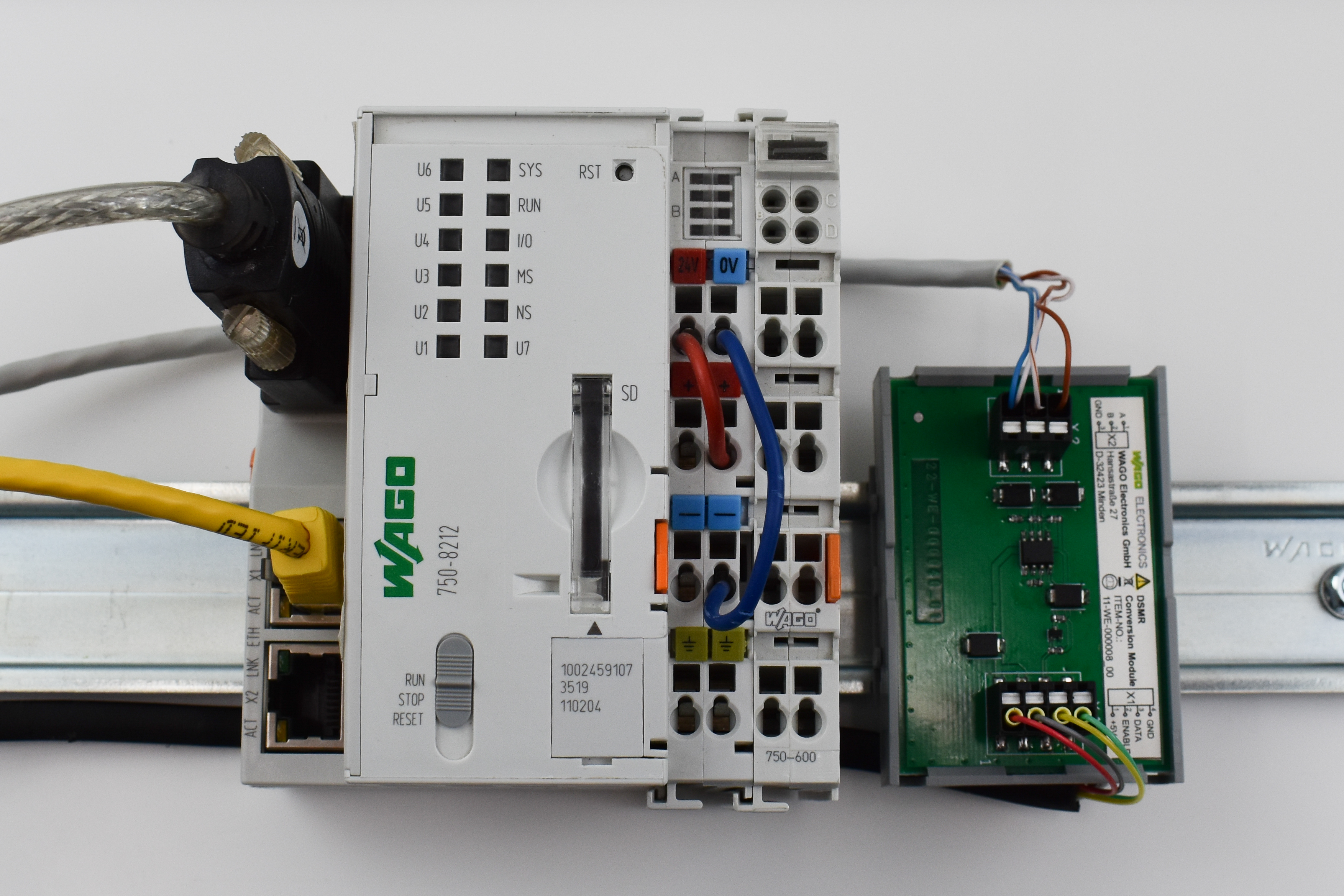 WAGO 750 Controller met DSMR interface