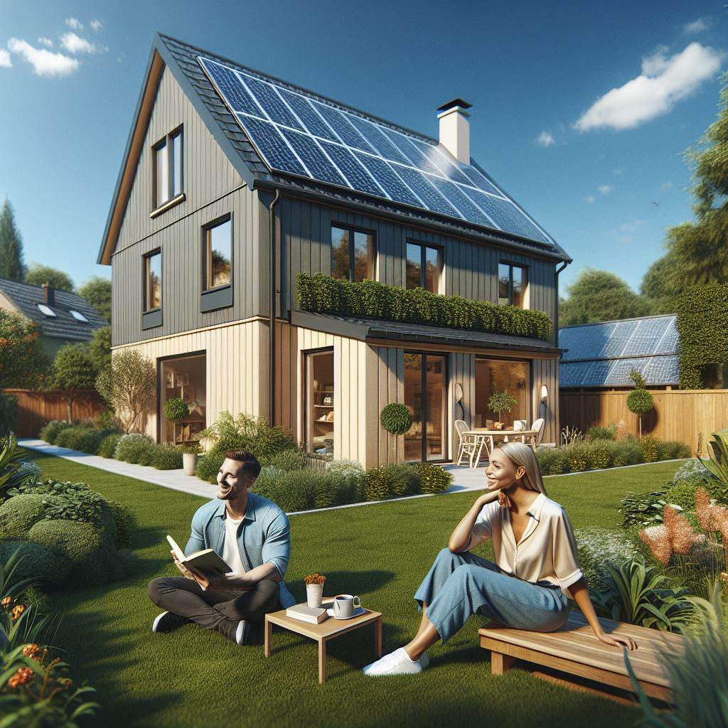 Zonnepanelen op huis