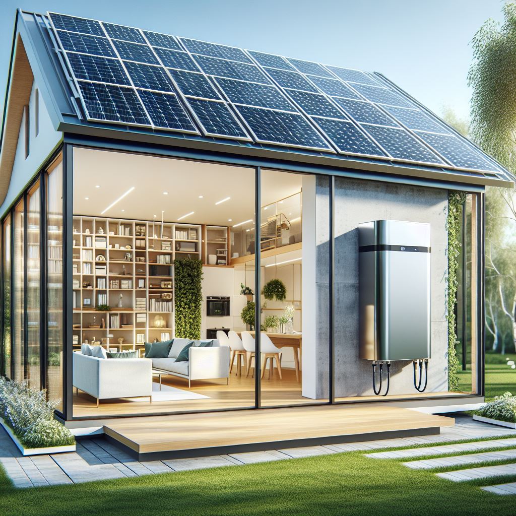 Thuisbatterij met zonnepanelen